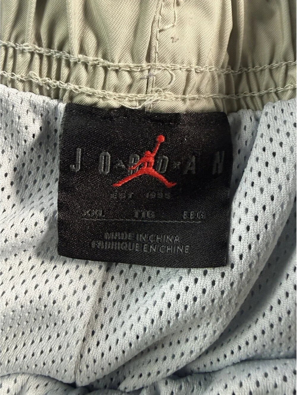 Nike Air Jordan  Nylon Trunks Mens XXL  Shorts
